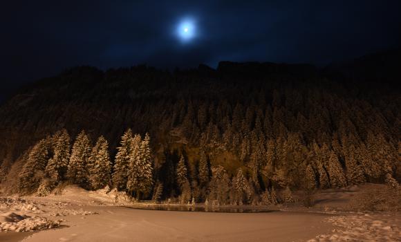 All’insegna dello sci di fondo: addirittura di notte