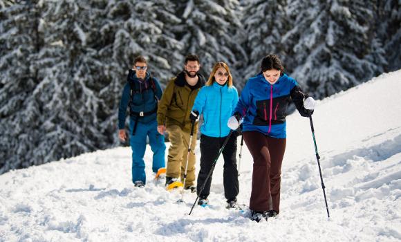 Escursioni in racchette da neve sul Pilatus