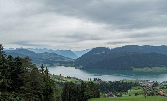 Sentiero alpino panoramico 