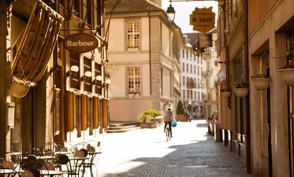 La città vecchia di Vevey