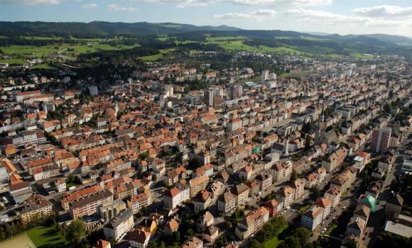 La Chaux-de-Fonds / Le Locle, paesaggio urbano orologiero