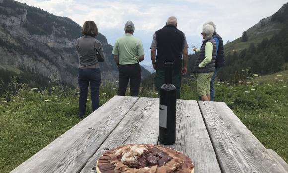 Degustazione sull’alpeggio Er de Lens con la cantina del Tambourin