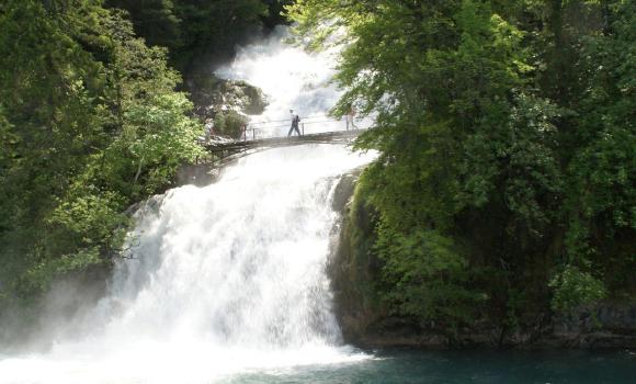 La via delle tre cascate