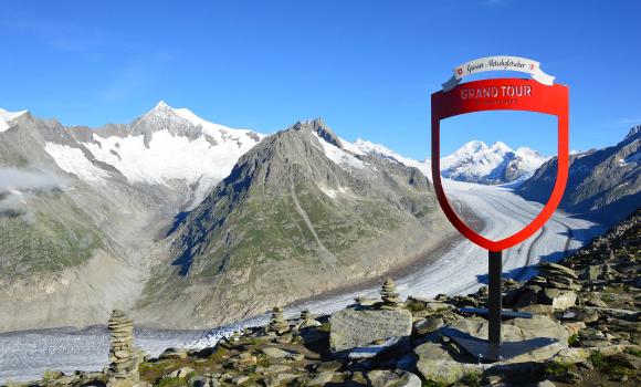 Postazione Fotografica ll Grande Ghiacciaio dell'Aletsch