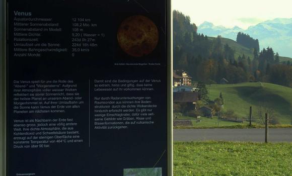 Planetenweg (sentiero dei pianeti) con Planetario ed Osservatorio astronomico