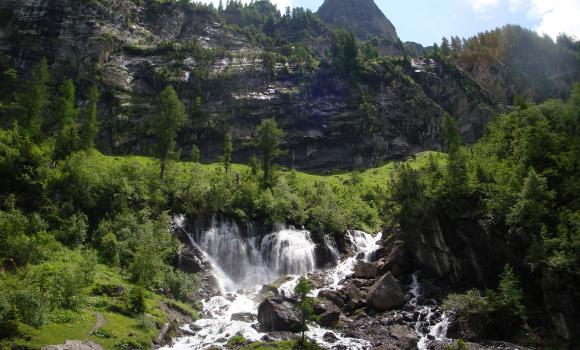 Le sette fonti e le cascate della Simme