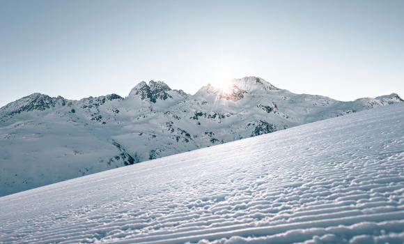 Ski de fond dans la vallée du Rhin postérieur