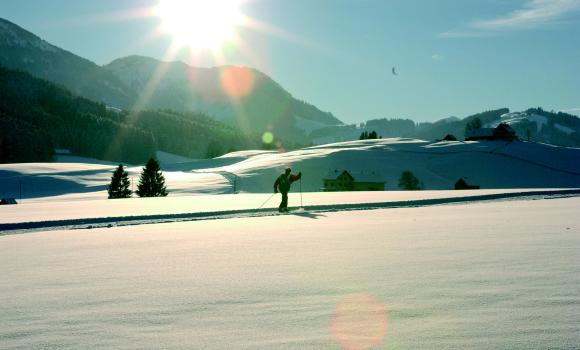 Univers de ski de fond au pays d’Appenzell