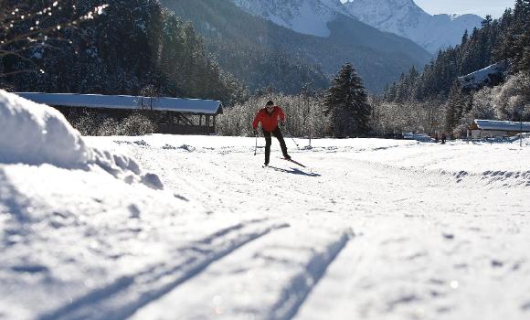 Paradis du ski de fond entre Silvretta et les Dolomites engadinoises.