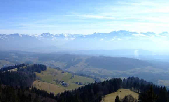 Tour panoramique du Bachtel