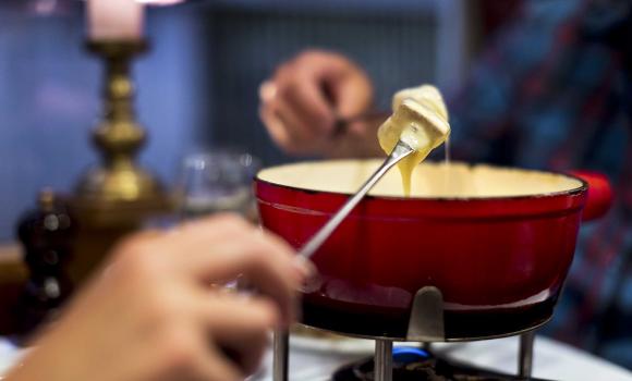 Fondue dans le tram à Zurich