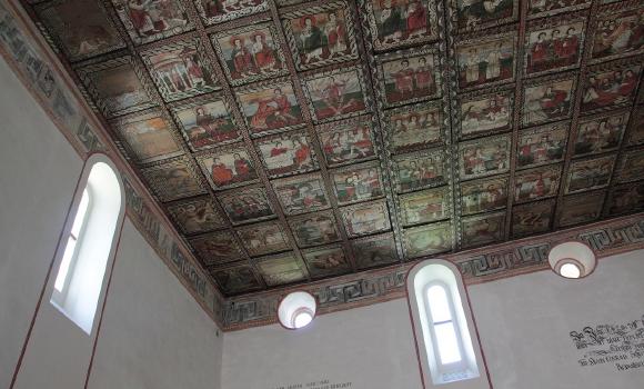 Le plafond peint de Zillis mondialement connu