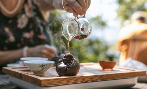 Cérémonie du thé au Monte Verità