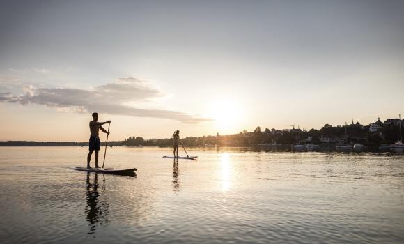 Lac de Morat - la mecque des sports aquatiques