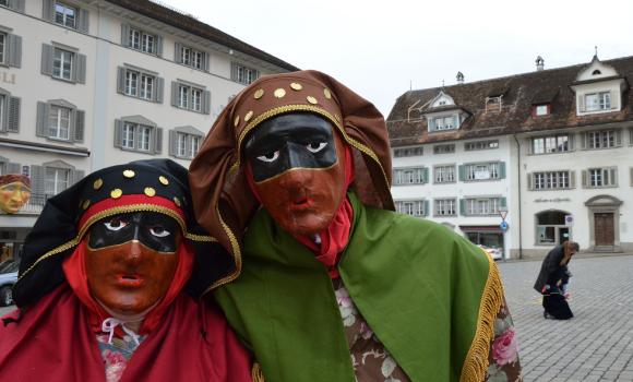 Les masques et costumes du carnaval de Schwyz
