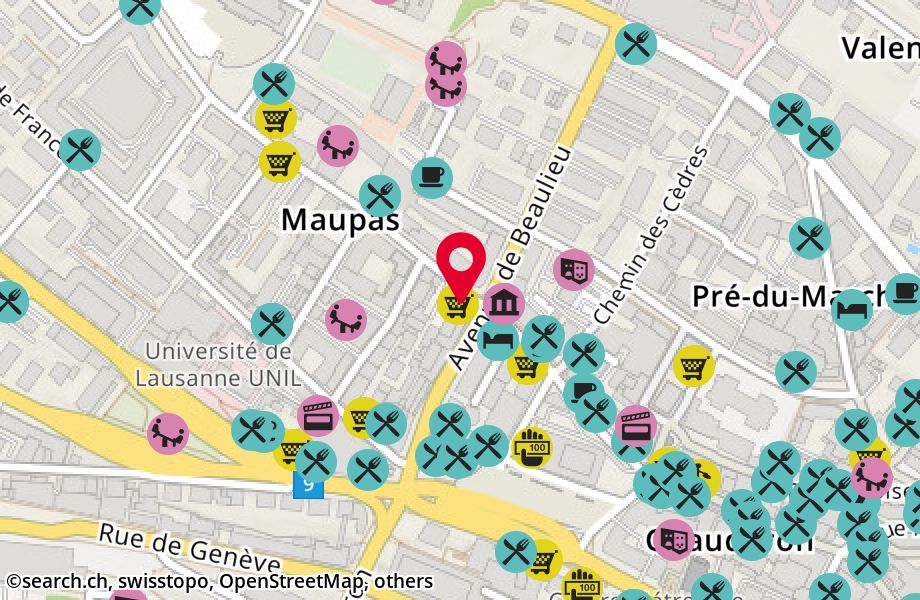 Rue du Maupas 19A, 1004 Lausanne