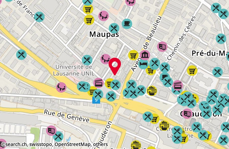 Rue du Maupas 23B, 1004 Lausanne