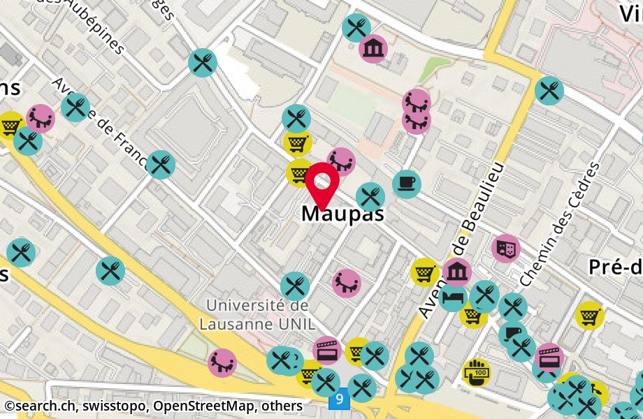 Rue du Maupas 59, 1004 Lausanne