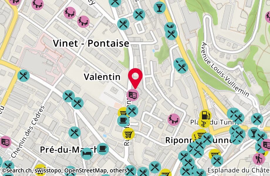 Rue du Valentin 34, 1004 Lausanne