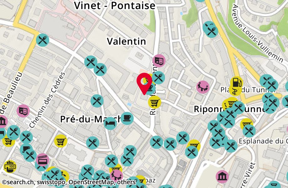 Rue du Valentin 41, 1004 Lausanne