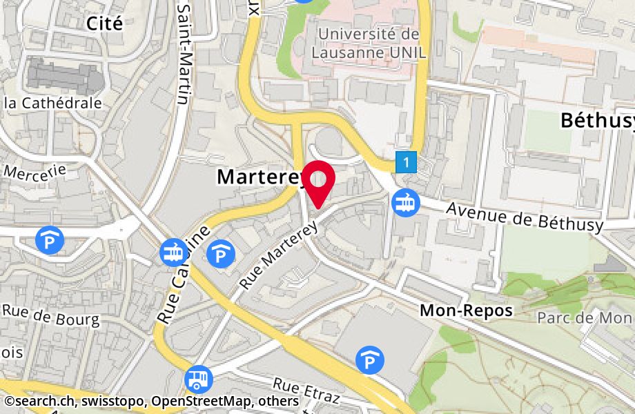 Rue Marterey 19, 1005 Lausanne