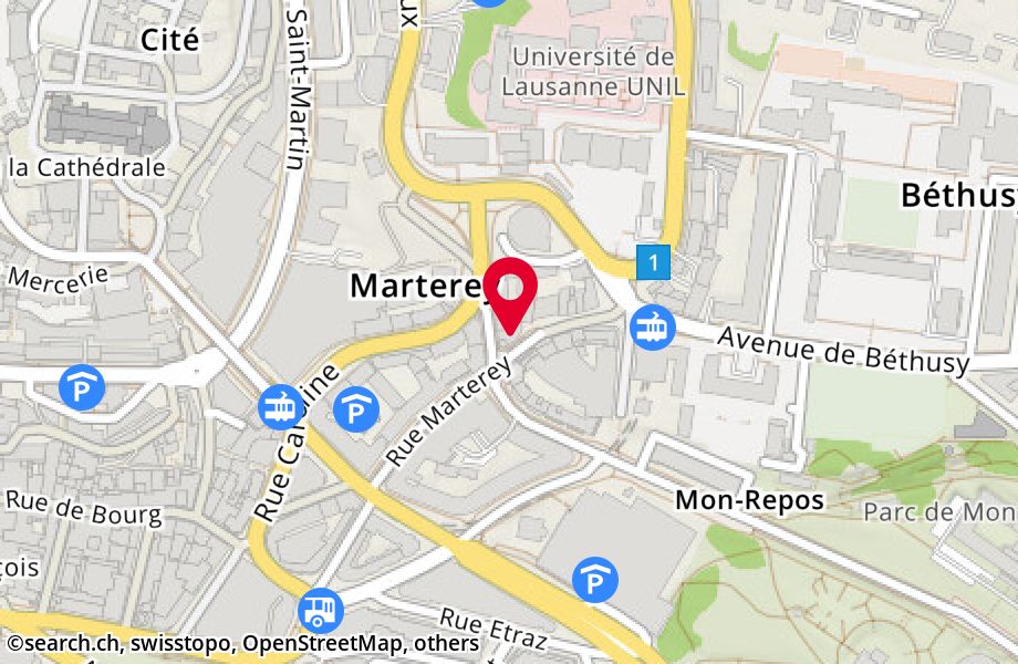 Rue Marterey 21, 1005 Lausanne
