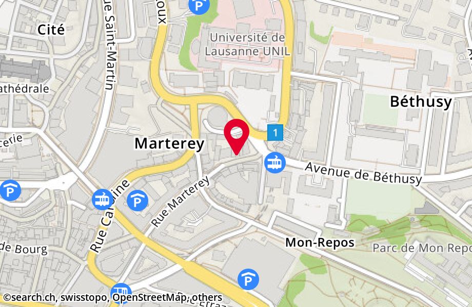 Rue Marterey 31, 1005 Lausanne