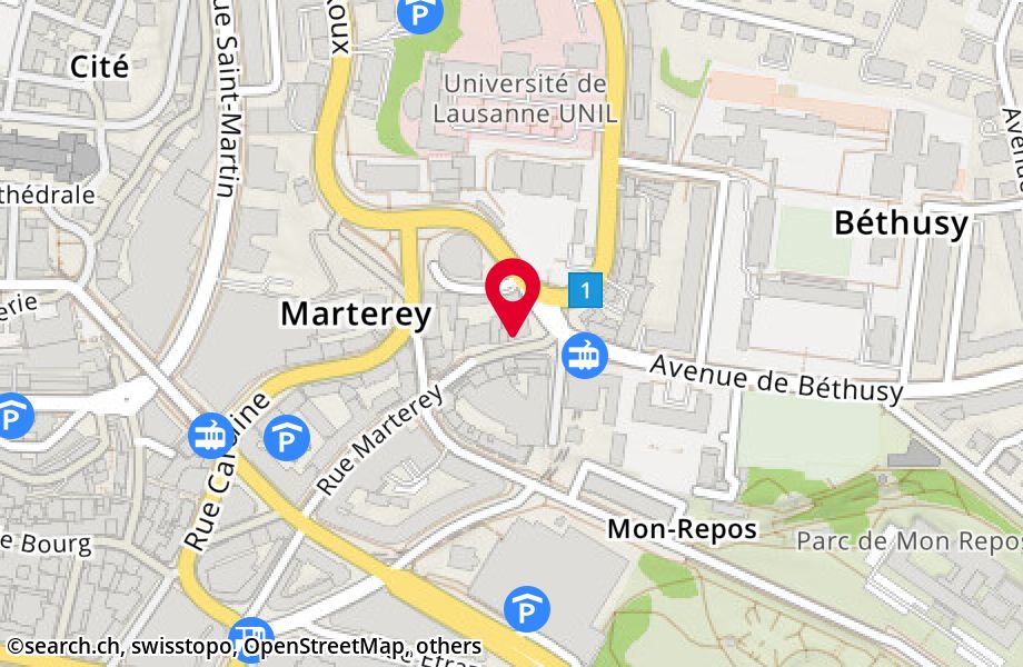 Rue Marterey 33, 1005 Lausanne