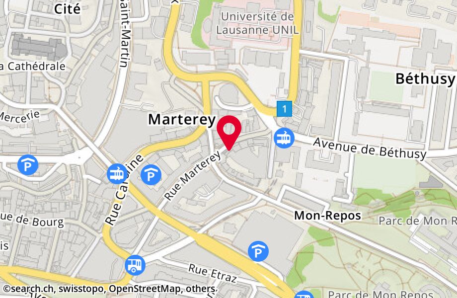 Rue Marterey 52, 1005 Lausanne