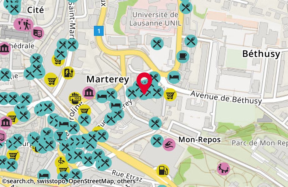 Rue Marterey 56, 1005 Lausanne