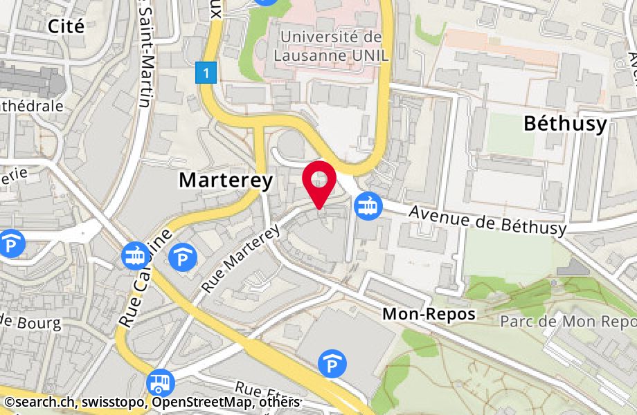 Rue Marterey 72, 1005 Lausanne