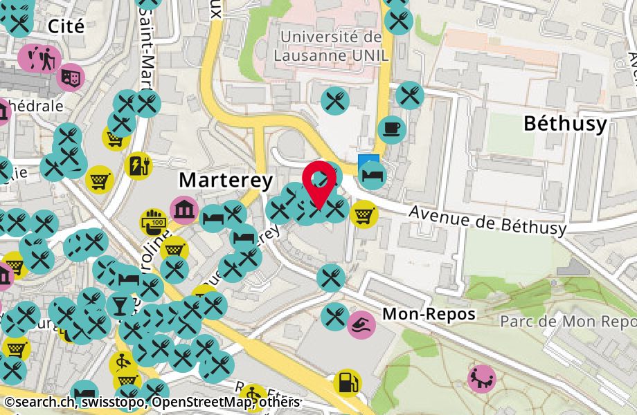 Rue Marterey 72, 1005 Lausanne