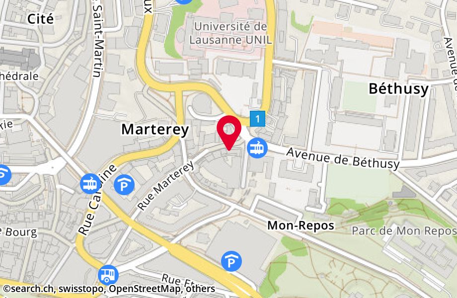 Rue Marterey 74, 1005 Lausanne