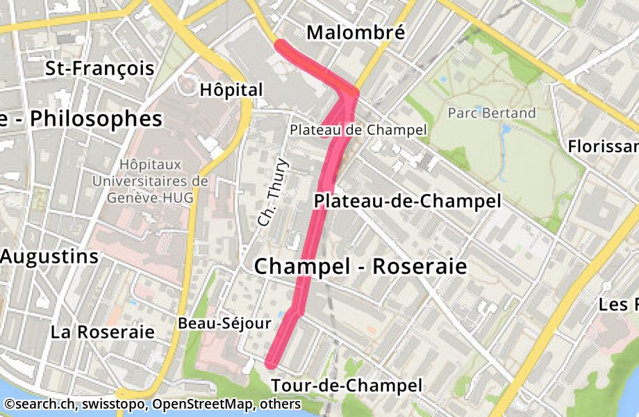 Avenue de Champel, 1206 Genève