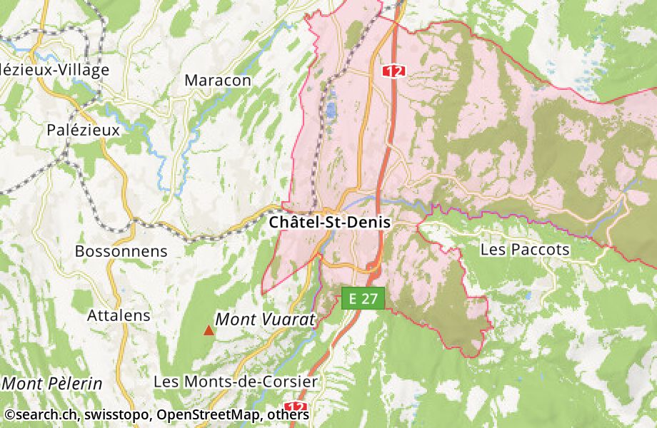 1618 Châtel-St-Denis - Fribourg