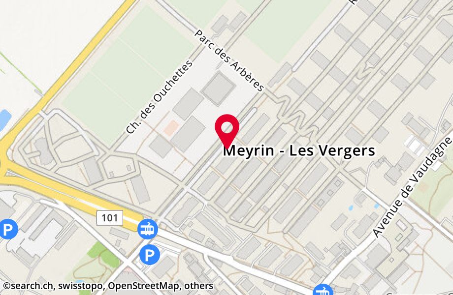 Rue des Arpenteurs 6, 1217 Meyrin