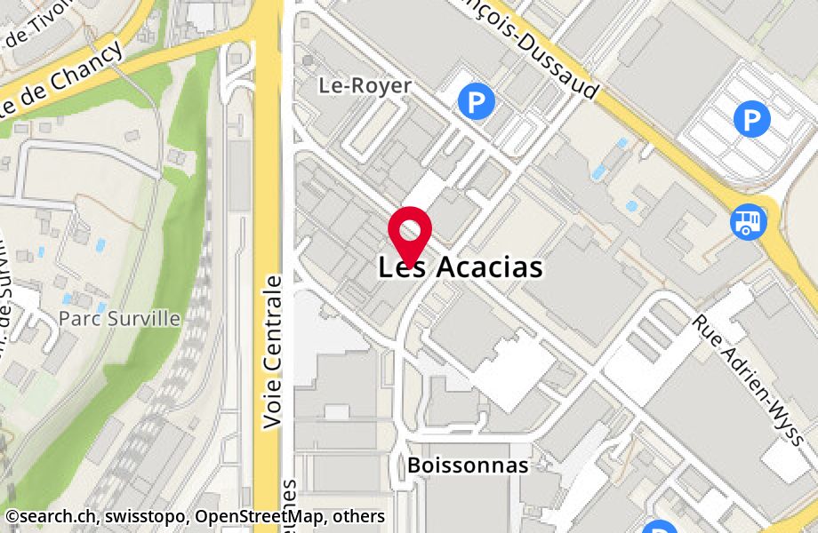 Rue Boissonnas 16, 1227 Les Acacias