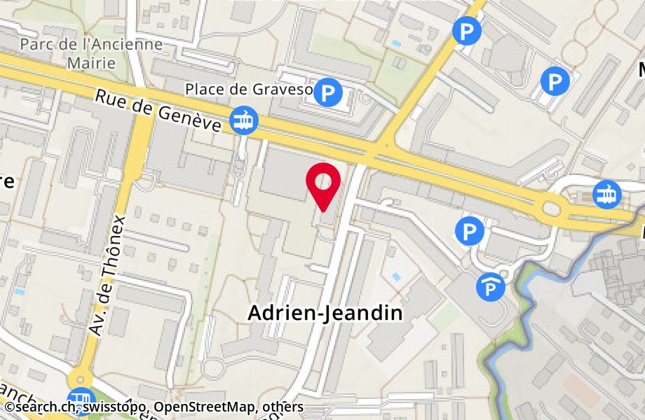 Avenue Adrien-Jeandin 8, 1226 Thônex