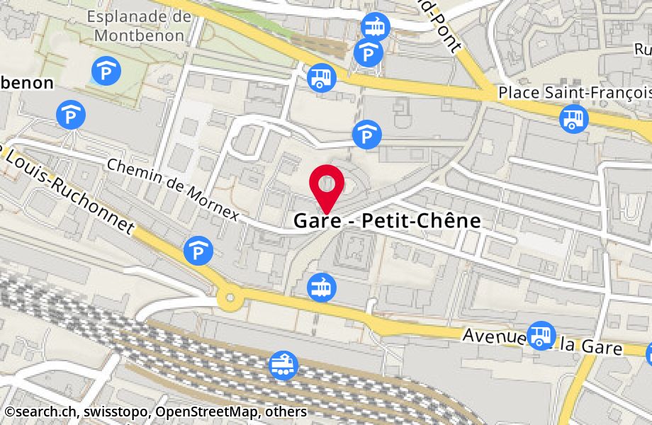 Rue du Petit-Chêne 34, 1003 Lausanne