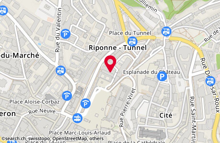Place de la Riponne 10, 1005 Lausanne
