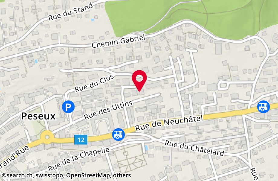 rue des Uttins 39, 2034 Peseux