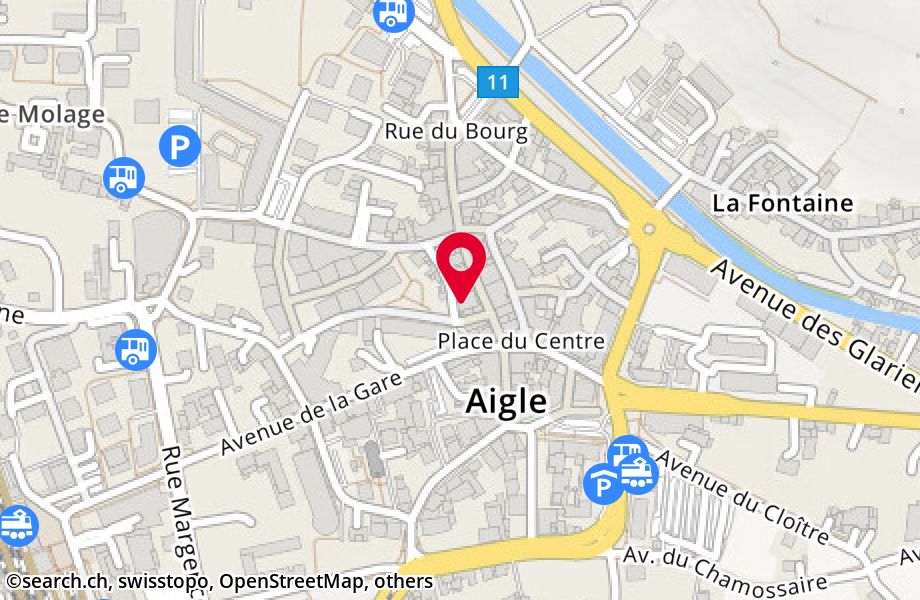 Rue du Bourg 11, 1860 Aigle