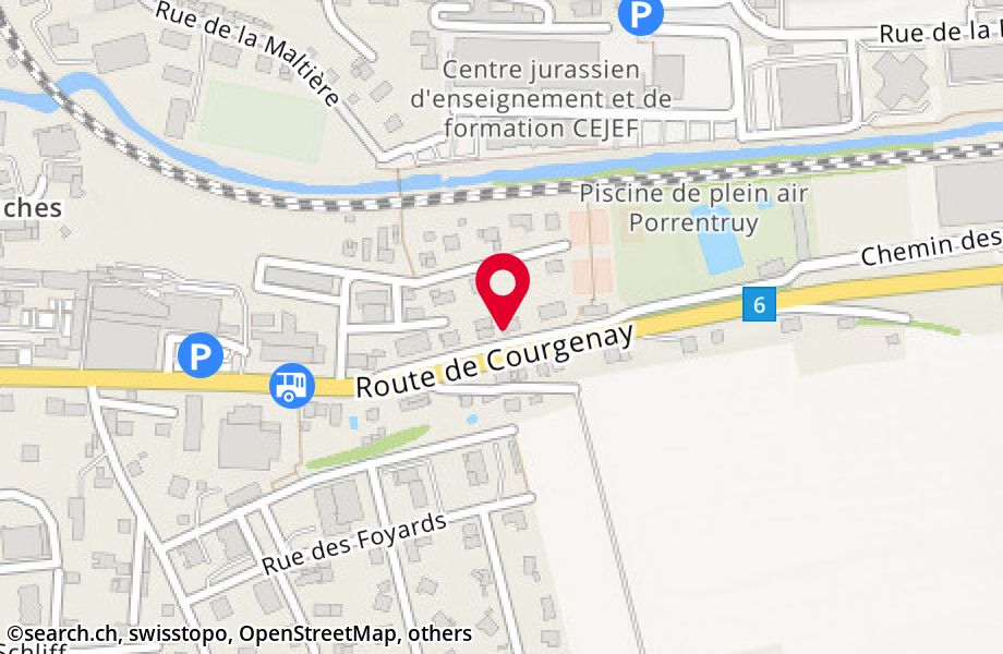 Route de Courgenay 58, 2900 Porrentruy