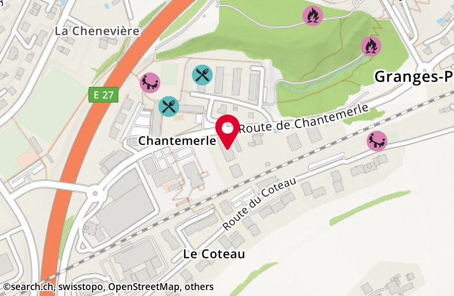Route de Chantemerle 25, 1763 Granges-Paccot