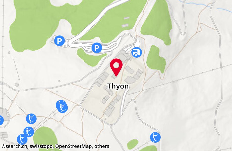 Route de Thyon, 1988 Thyon