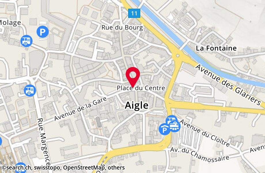 Rue du Bourg 1, 1860 Aigle