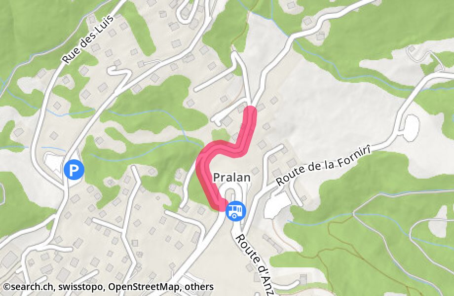 Route de Pralan, 1972 Anzère