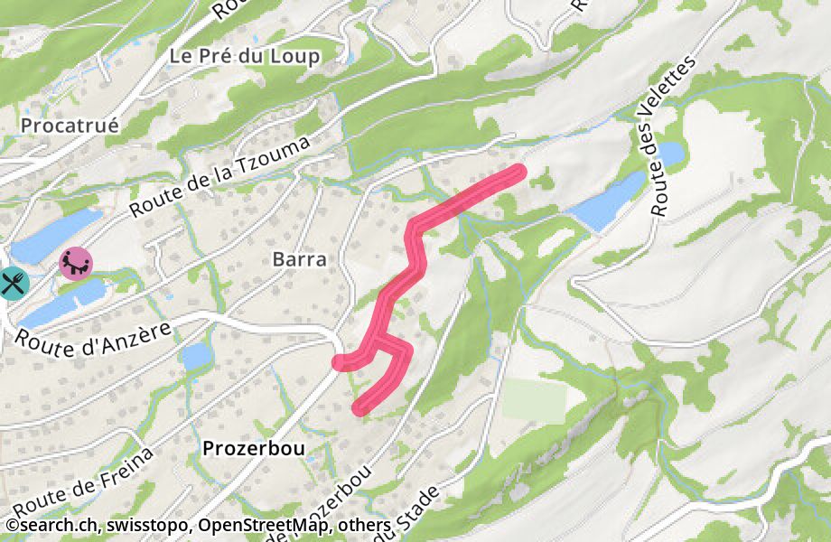 Route de Barra K3, 1974 Arbaz