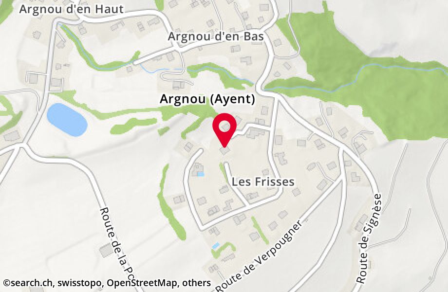 Route des Frisses 14, 1966 Argnou (Ayent)