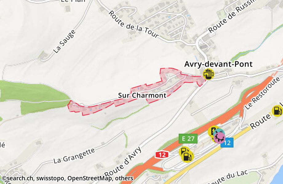 Sur Charmont 225, 1644 Avry-devant-Pont